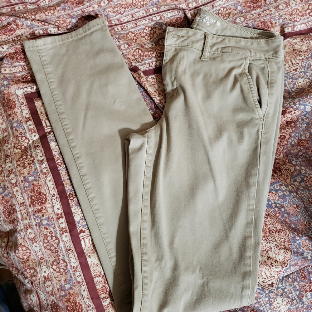 American Eagle skinny khakis